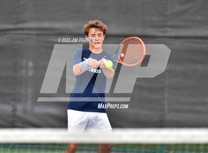 Thumbnail 3 in UIL Team Tennis 5A Semifinal photogallery.