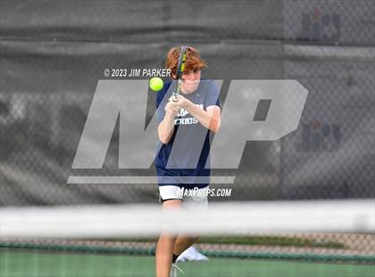 Thumbnail 3 in UIL Team Tennis 5A Semifinal photogallery.