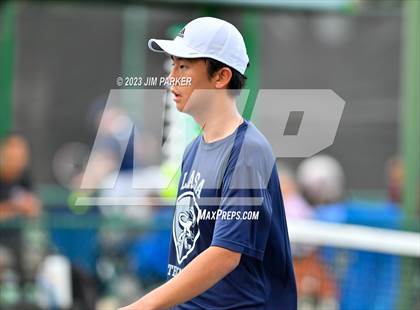 Thumbnail 2 in UIL Team Tennis 5A Semifinal photogallery.
