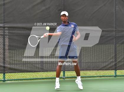 Thumbnail 1 in UIL Team Tennis 5A Semifinal photogallery.