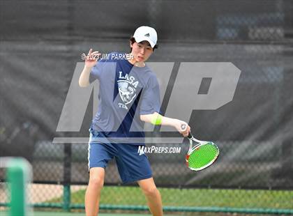 Thumbnail 1 in UIL Team Tennis 5A Semifinal photogallery.
