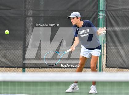 Thumbnail 1 in UIL Team Tennis 5A Semifinal photogallery.