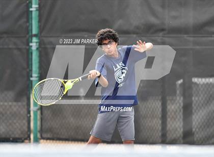 Thumbnail 1 in UIL Team Tennis 5A Semifinal photogallery.