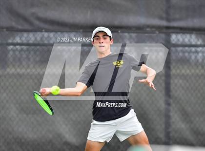 Thumbnail 1 in UIL Team Tennis 5A Semifinal photogallery.