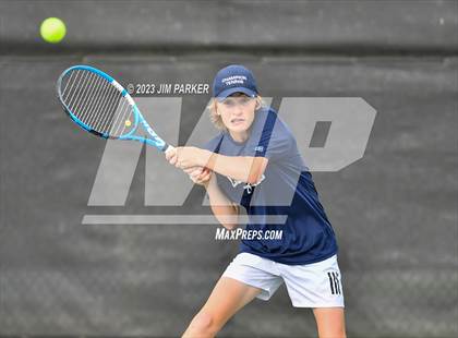 Thumbnail 3 in UIL Team Tennis 5A Semifinal photogallery.