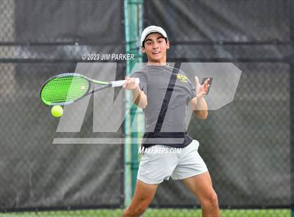 Thumbnail 1 in UIL Team Tennis 5A Semifinal photogallery.