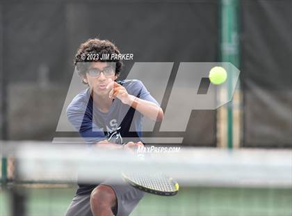 Thumbnail 3 in UIL Team Tennis 5A Semifinal photogallery.