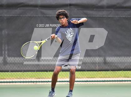Thumbnail 2 in UIL Team Tennis 5A Semifinal photogallery.