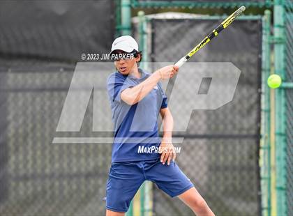 Thumbnail 2 in UIL Team Tennis 5A Semifinal photogallery.