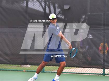 Thumbnail 2 in UIL Team Tennis 5A Semifinal photogallery.