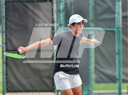 Thumbnail 1 in UIL Team Tennis 5A Semifinal photogallery.