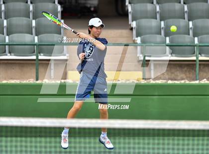 Thumbnail 2 in UIL Team Tennis 5A Semifinal photogallery.
