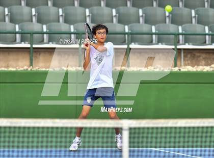 Thumbnail 1 in UIL Team Tennis 5A Semifinal photogallery.