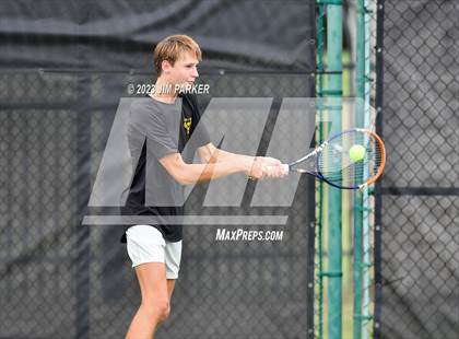 Thumbnail 1 in UIL Team Tennis 5A Semifinal photogallery.