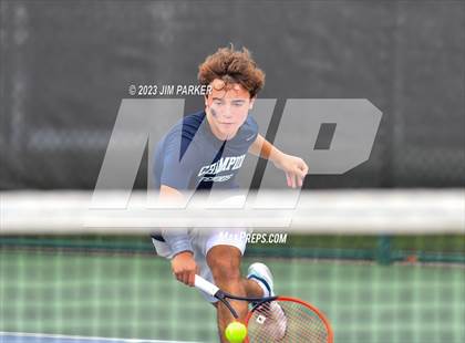 Thumbnail 2 in UIL Team Tennis 5A Semifinal photogallery.