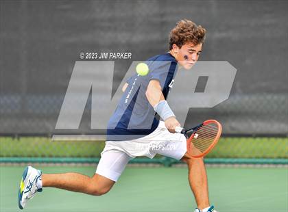 Thumbnail 2 in UIL Team Tennis 5A Semifinal photogallery.