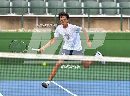 Thumbnail 3 in UIL Team Tennis 5A Semifinal photogallery.