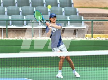 Thumbnail 2 in UIL Team Tennis 5A Semifinal photogallery.