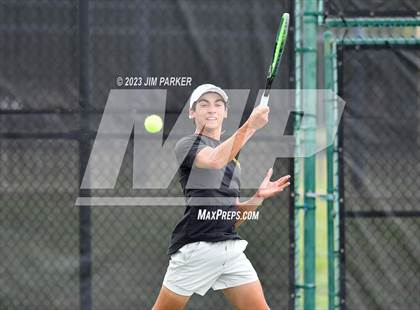 Thumbnail 2 in UIL Team Tennis 5A Semifinal photogallery.