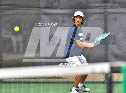 Thumbnail 1 in UIL Team Tennis 5A Semifinal photogallery.