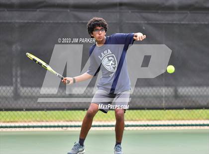 Thumbnail 1 in UIL Team Tennis 5A Semifinal photogallery.