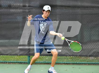 Thumbnail 2 in UIL Team Tennis 5A Semifinal photogallery.