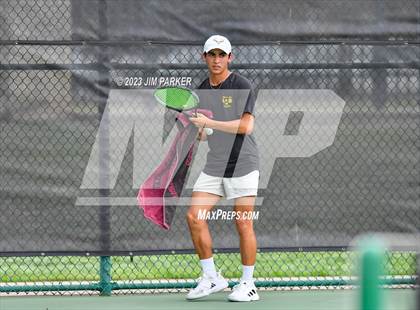 Thumbnail 3 in UIL Team Tennis 5A Semifinal photogallery.