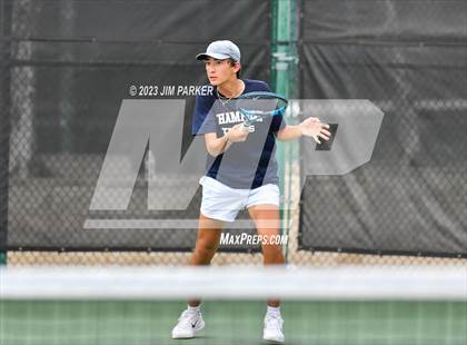 Thumbnail 2 in UIL Team Tennis 5A Semifinal photogallery.