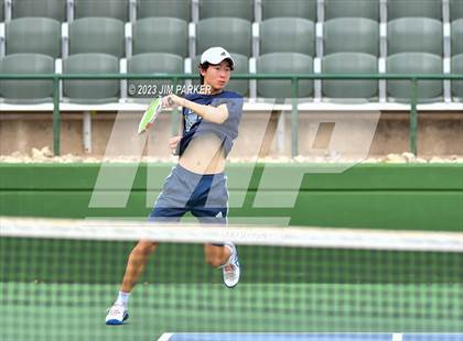 Thumbnail 2 in UIL Team Tennis 5A Semifinal photogallery.