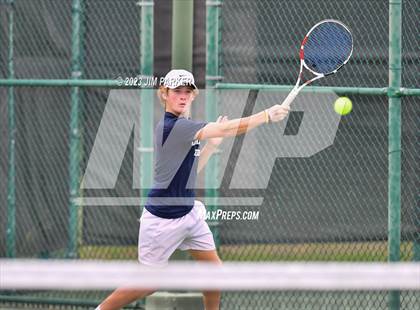 Thumbnail 3 in UIL Team Tennis 5A Semifinal photogallery.