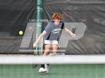 Thumbnail 1 in UIL Team Tennis 5A Semifinal photogallery.