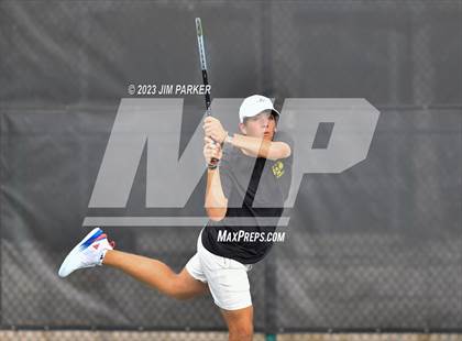 Thumbnail 2 in UIL Team Tennis 5A Semifinal photogallery.