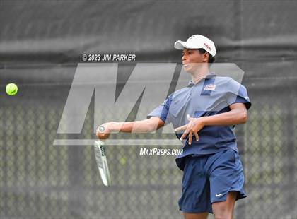 Thumbnail 2 in UIL Team Tennis 5A Semifinal photogallery.