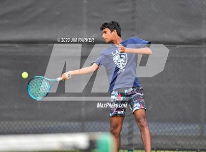 Thumbnail 1 in UIL Team Tennis 5A Semifinal photogallery.