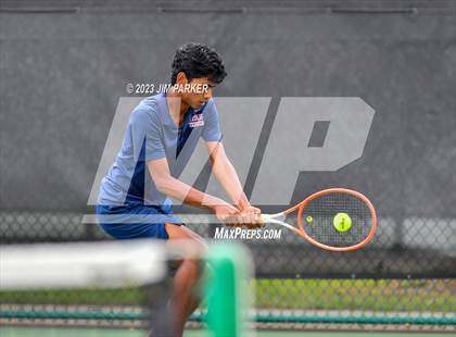 Thumbnail 3 in UIL Team Tennis 5A Semifinal photogallery.