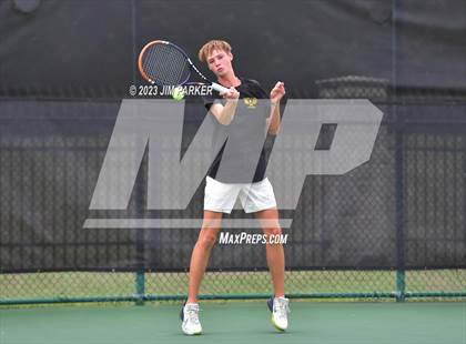 Thumbnail 2 in UIL Team Tennis 5A Semifinal photogallery.