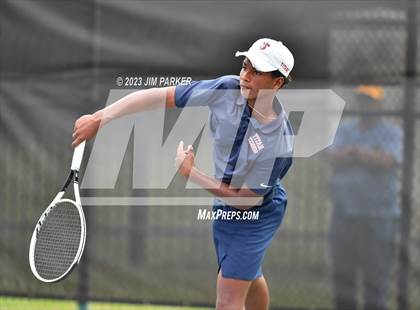 Thumbnail 1 in UIL Team Tennis 5A Semifinal photogallery.