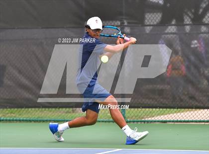 Thumbnail 1 in UIL Team Tennis 5A Semifinal photogallery.