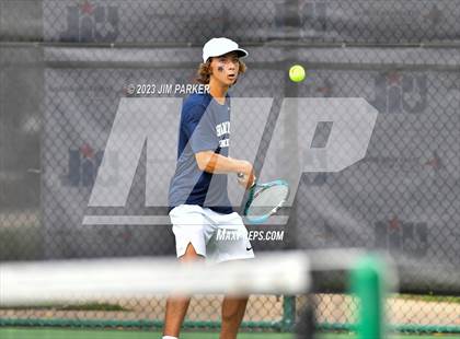 Thumbnail 3 in UIL Team Tennis 5A Semifinal photogallery.