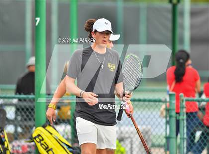 Thumbnail 1 in UIL Team Tennis 5A Semifinal photogallery.