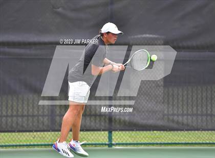Thumbnail 2 in UIL Team Tennis 5A Semifinal photogallery.