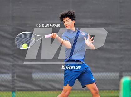 Thumbnail 1 in UIL Team Tennis 5A Semifinal photogallery.