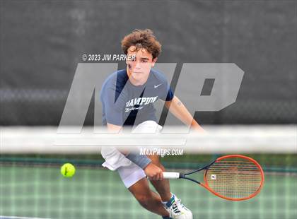 Thumbnail 1 in UIL Team Tennis 5A Semifinal photogallery.