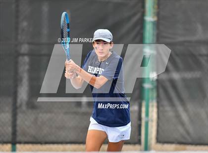 Thumbnail 1 in UIL Team Tennis 5A Semifinal photogallery.