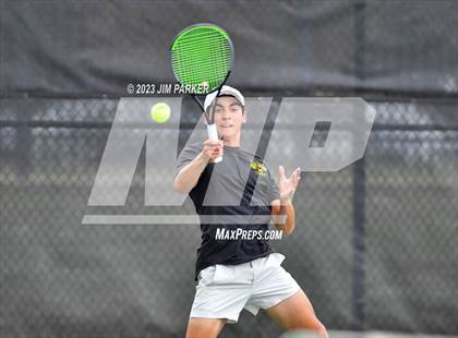 Thumbnail 2 in UIL Team Tennis 5A Semifinal photogallery.