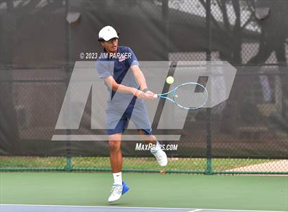 Thumbnail 2 in UIL Team Tennis 5A Semifinal photogallery.