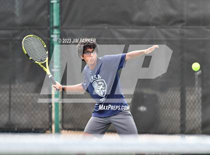 Thumbnail 2 in UIL Team Tennis 5A Semifinal photogallery.
