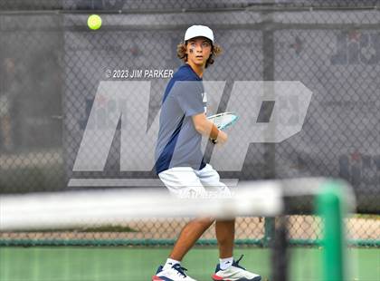 Thumbnail 2 in UIL Team Tennis 5A Semifinal photogallery.