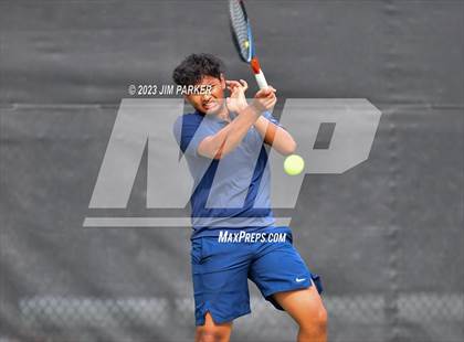 Thumbnail 1 in UIL Team Tennis 5A Semifinal photogallery.