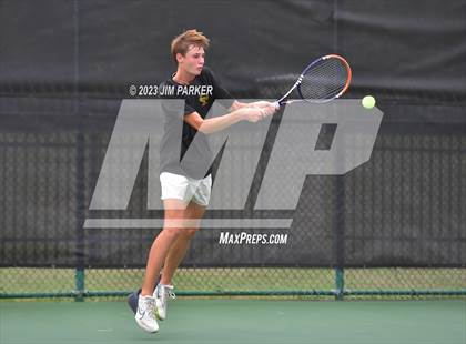 Thumbnail 3 in UIL Team Tennis 5A Semifinal photogallery.